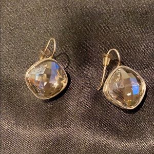 Brighton crystal and silver earrings